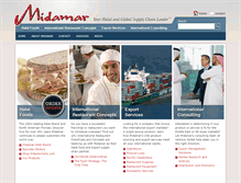 Tablet Screenshot of midamar.com